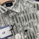 LOGOFF cotton printed shirt