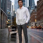 logoff bottom embroidery shirt