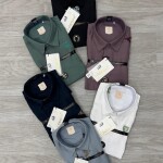 Logoff embroidery shirt