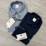 Logoff embroidery shirt