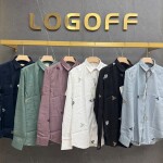 Logoff embroidery shirt