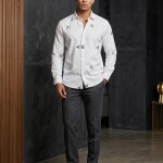 Logoff embroidery shirt