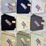 duster blue baggy linen pant