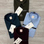 logoff premium oxford lycra shirt