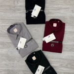 LOGOFF half sleeve oxford lycra shirt