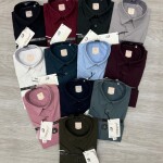 LOGOFF half sleeve oxford lycra shirt