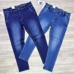 Wood machine Ankle Fit Jeans