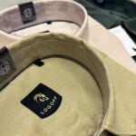 logoff full sleeve linen shirt