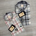 Logoff linen Checks  Shirt