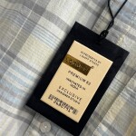 Logoff linen Checks  Shirt