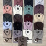 black letter linen shirt