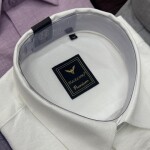 black letter linen shirt