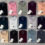 logoff cotton oxford plain shirt