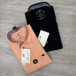 logoff cotton oxford plain shirt