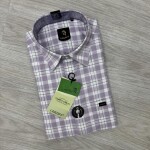 Logoff linen Checks  Shirt