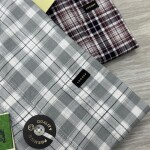 Logoff linen Checks  Shirt