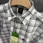 Logoff linen Checks  Shirt