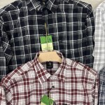 Logoff linen Checks  Shirt