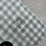 Logoff linen Checks  Shirt