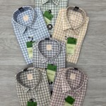 Logoff linen Checks  Shirt