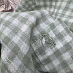 Logoff linen Checks  Shirt