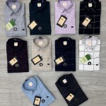 Logoff oxford checks shirt
