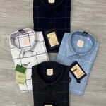 Logoff oxford checks shirt