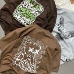 Logoff Drop Shoulder T shirt