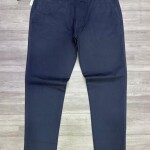black letter slim fit cotton pant