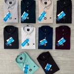 logoff cotton oxford stripes shirt