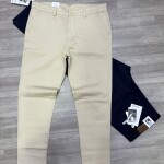 Wood machine Ankle Fit cotton pant