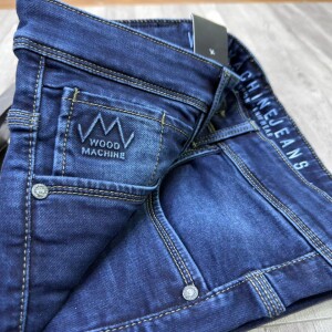 Wood machine Ankle Fit Jeans