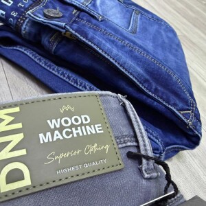 Wood machine Ankle Fit Jeans