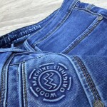 Wood machine Ankle Fit Jeans