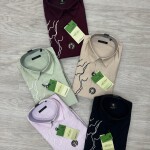 logoff embroidery shirt