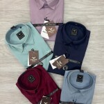 Black letter imported satin shirts