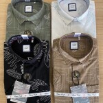 chain craft half sleeve linen shirt