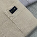 logoff cotton oxford plain shirt
