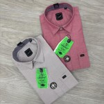 logoff cotton oxford plain shirt