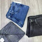 Wood machine Ankle Fit Jeans