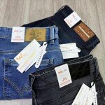 Wood machine Ankle Fit Jeans