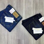 Wood machine Ankle Fit Jeans