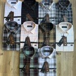 s squere oxford checks shirt