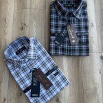 s squere oxford checks shirt