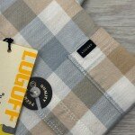 LOGOFF OXFORD COTTON LINEN CHECKS SHIRT