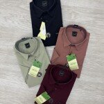 LOGOFF half sleeve oxford lycra shirt