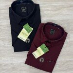 LOGOFF half sleeve oxford lycra shirt