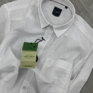 LOGOFF premium linen shirt