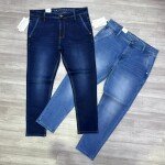 Wood machine Ankle Fit Jeans
