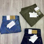 Wood machine Ankle Fit Jeans
